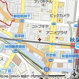 ＭＯＮＴＡ秋葉原店周辺の地図