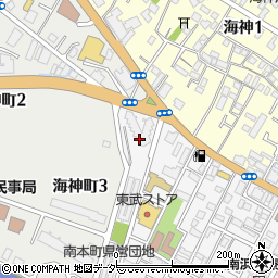 千葉県船橋市南本町15周辺の地図