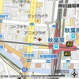 大戸屋秋葉原駅前店周辺の地図