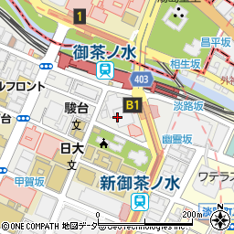 丸亀製麺 御茶ノ水店周辺の地図