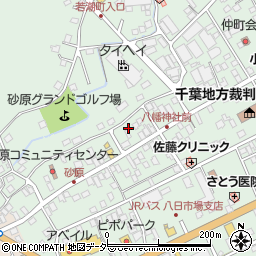 千葉県匝瑳市八日市場イ2638周辺の地図