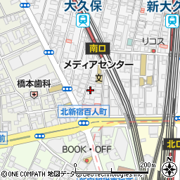 埼玉屋 大久保店周辺の地図