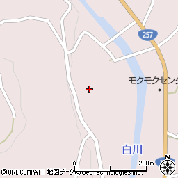 岐阜県中津川市加子母下桑原4888周辺の地図