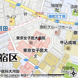 東京都新宿区若松町4周辺の地図