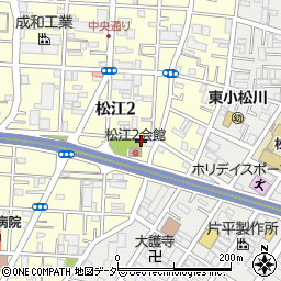 江戸川消防団第９分団本部周辺の地図