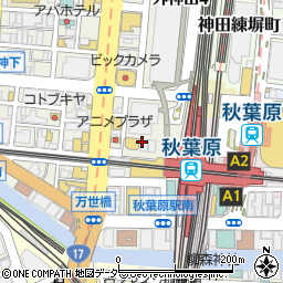 スシロー 秋葉原駅前店周辺の地図