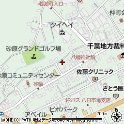 千葉県匝瑳市八日市場イ2639周辺の地図