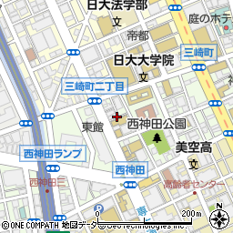 東京都千代田区西神田2丁目5周辺の地図