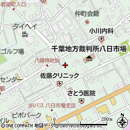 千葉県匝瑳市八日市場イ2747周辺の地図