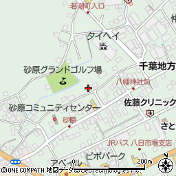 千葉県匝瑳市八日市場イ957周辺の地図