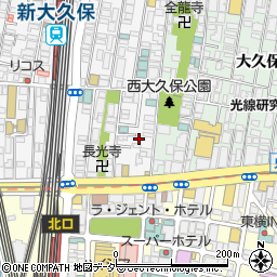 エスポワール新宿周辺の地図