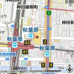 東京都千代田区神田花岡町1-1周辺の地図
