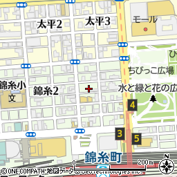 浜焼き 鳶助 錦糸町本店周辺の地図