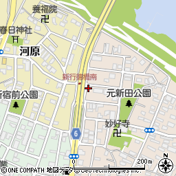 藤原荘周辺の地図