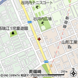 セブンイレブン江戸川南篠崎４丁目店周辺の地図