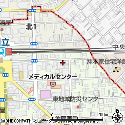 ライオンズマンション国立第２周辺の地図