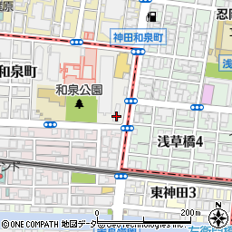 東京都千代田区神田和泉町2-6周辺の地図
