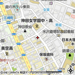 東京都千代田区神田神保町1丁目64周辺の地図