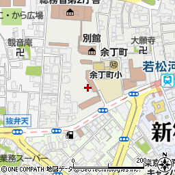 東京都新宿区若松町14周辺の地図