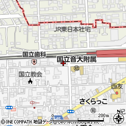 中一マンション周辺の地図