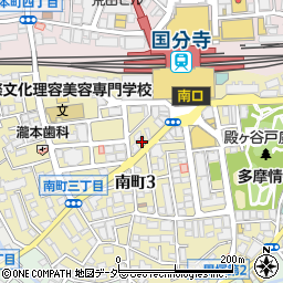 カレーハウスＣｏＣｏ壱番屋ＪＲ国分寺駅南口店周辺の地図