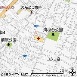 トップマート津田沼店周辺の地図