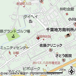 千葉県匝瑳市八日市場イ2633周辺の地図