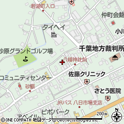 千葉県匝瑳市八日市場イ2634周辺の地図