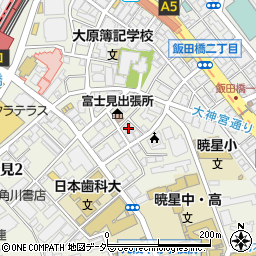パークアクシス飯田橋レジデンス周辺の地図