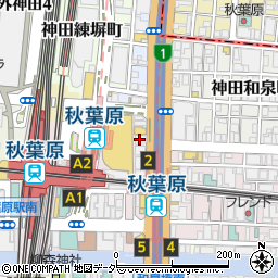 神戸らんぷ亭秋葉原東口店周辺の地図