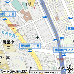東京都千代田区飯田橋2丁目15周辺の地図
