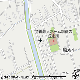 千葉県市川市原木4丁目2-12周辺の地図