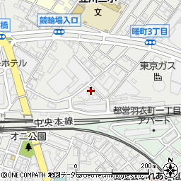 東京都立川市曙町3丁目2-19周辺の地図
