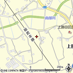千葉県佐倉市上勝田1180周辺の地図