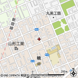 マイステージ南篠崎周辺の地図