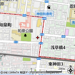 古野電気株式会社　東京支社周辺の地図