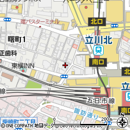 昭和ホテル周辺の地図