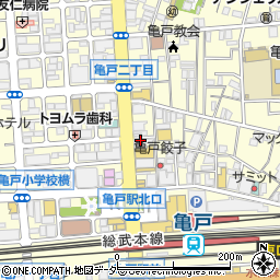 株式会社ＣＬＣコーポレーション　亀戸支店周辺の地図
