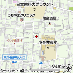 東京都小金井市東町4丁目28-3周辺の地図