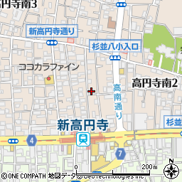 フェニックス新高円寺弐番館周辺の地図