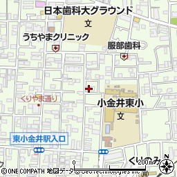 東京都小金井市東町4丁目28-4周辺の地図