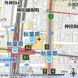 ミートラッシュ 秋葉原店周辺の地図