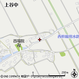 千葉県匝瑳市上谷中869周辺の地図