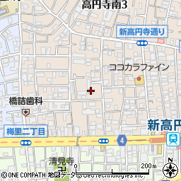 ＷｉｎｄｓＰａｌａｉｓ新高円寺周辺の地図