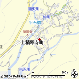 山梨県甲府市上積翠寺町416周辺の地図