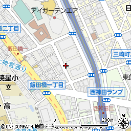 東京都千代田区飯田橋2丁目周辺の地図