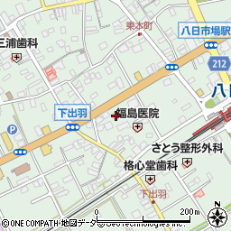 千葉県匝瑳市八日市場イ235周辺の地図