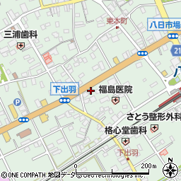 千葉県匝瑳市八日市場イ234周辺の地図