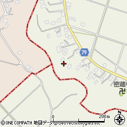 千葉県香取郡多古町牛尾307周辺の地図
