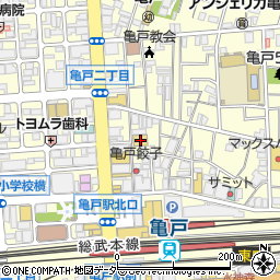 ホルモン酒場　亀戸横丁店周辺の地図